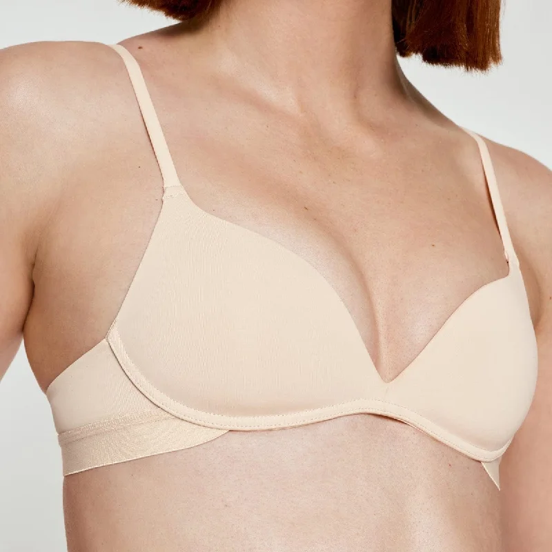 push up bras for enhanced cleavageZero-G Wirefree Lift Up Bra Sand