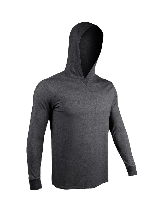 Bra with a wire - free band for a more comfortable underbust area 2UNDR Long Sleeve Hooded Tee 2U09HT Bra with a wire - free band for a more comfortable underbust area 2UNDR Long Sleeve Hooded Tee 2U09HT