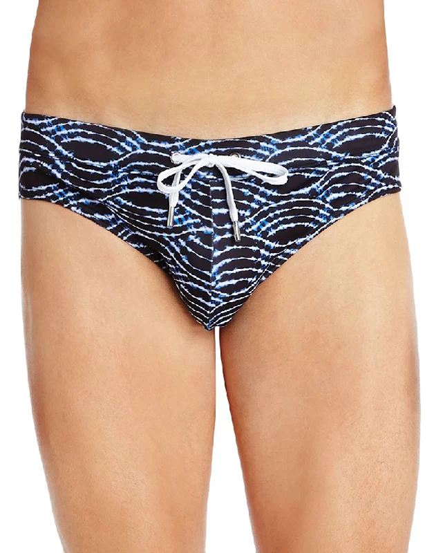 Bra with a matte finish for a more subdued appearance​ 2xist Rio Swim Brief 149002