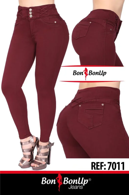 Shaper with a lace - trim for a feminine touch​7011 Jean Colombiano
