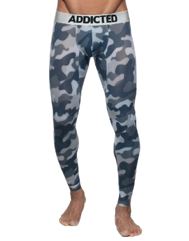 Front - closure bras for easy on and off​ Addicted Camo Long John AD694