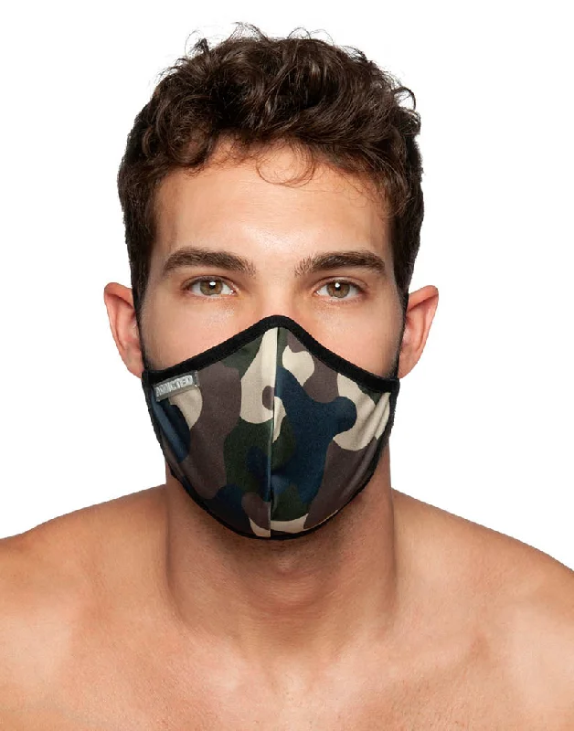 Bra with a wire - free band for a more comfortable underbust area Addicted Camo Face Mask AC087 Bra with a wire - free band for a more comfortable underbust area Addicted Camo Face Mask AC087
