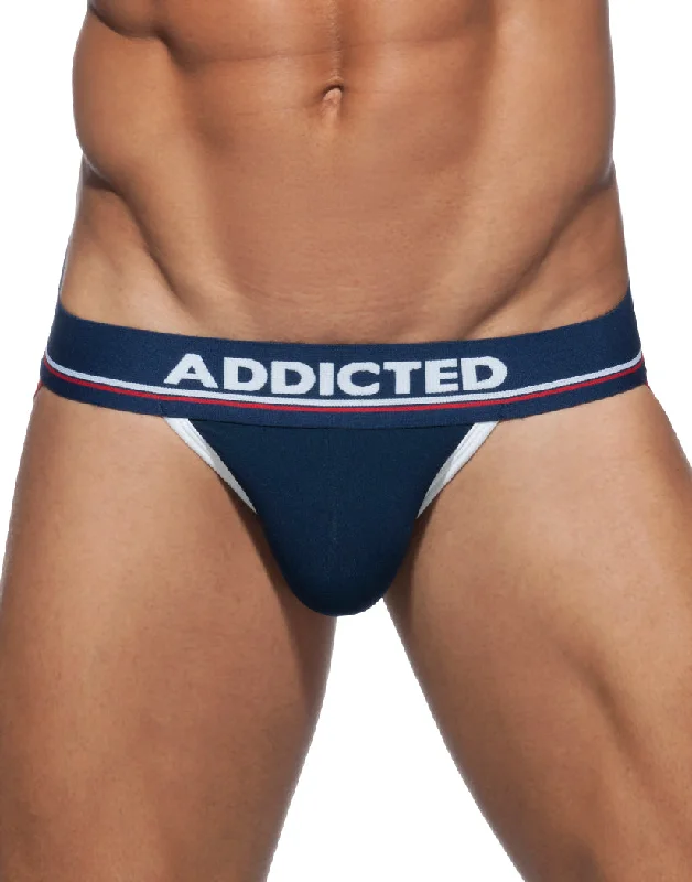 Bra with side - support panels to prevent spillage Addicted Sport Stripe 09 Jock AD710 Bra with side - support panels to prevent spillage Addicted Sport Stripe 09 Jock AD710