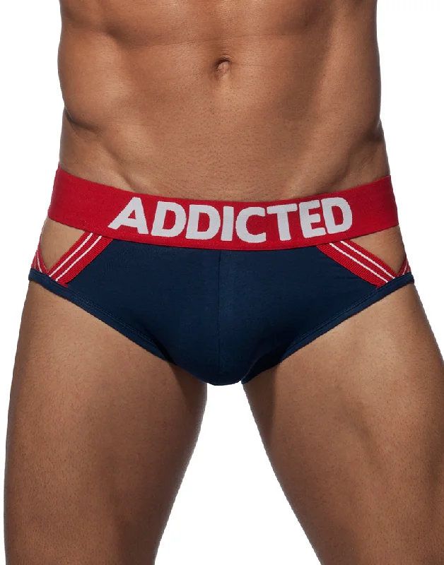 Bra with a pattern - print for a more unique appearance Addicted Super Bulk Enhancing 2.0 Brief AD712 Bra with a pattern - print for a more unique appearance Addicted Super Bulk Enhancing 2.0 Brief AD712