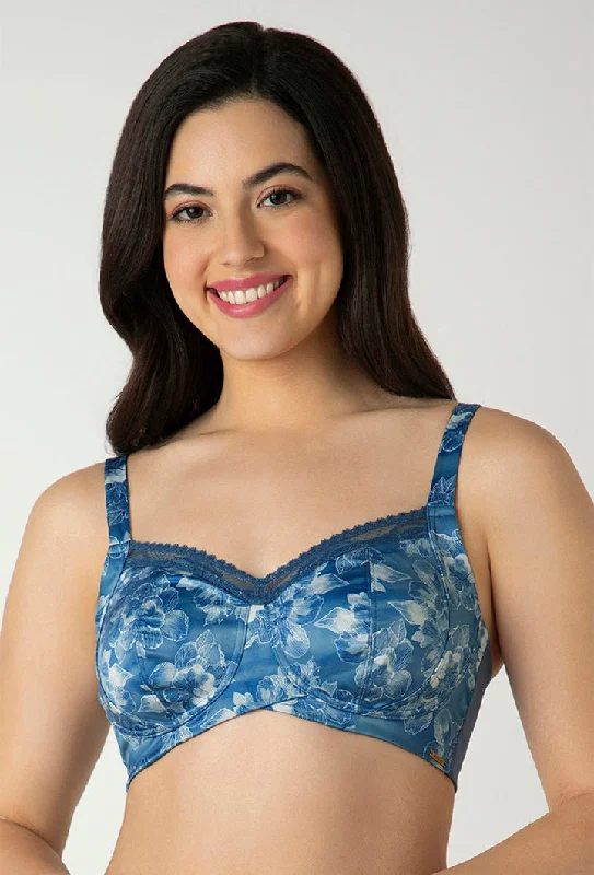 Plus - size bras designed for larger cup sizes and fuller figures AMANTE BRA-BRA05601 Demure Non-Padded Non-Wired Contour Bra Plus - size bras designed for larger cup sizes and fuller figures AMANTE BRA-BRA05601 Demure Non-Padded Non-Wired Contour Bra