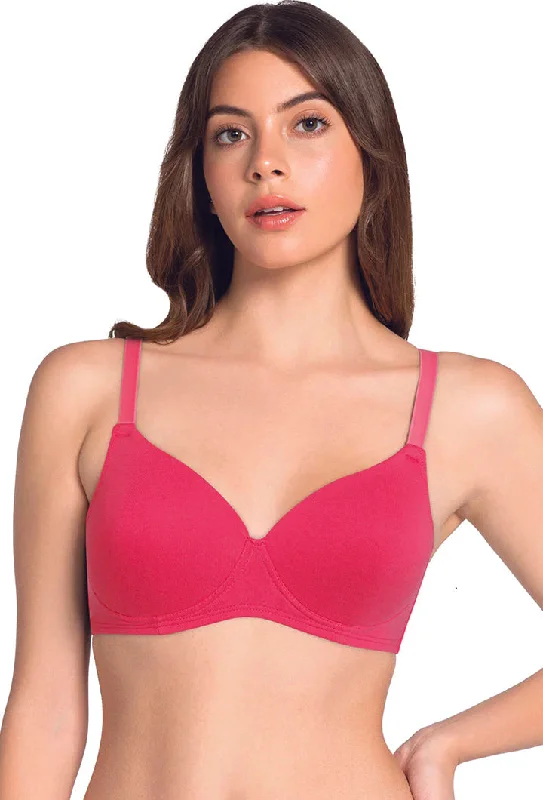 Sleep bras for a gentle and supportive fit during rest AMANTE BRA-BRA83601 Cotton Dream Padded Non Wired T-shirt Bra Sleep bras for a gentle and supportive fit during rest AMANTE BRA-BRA83601 Cotton Dream Padded Non Wired T-shirt Bra