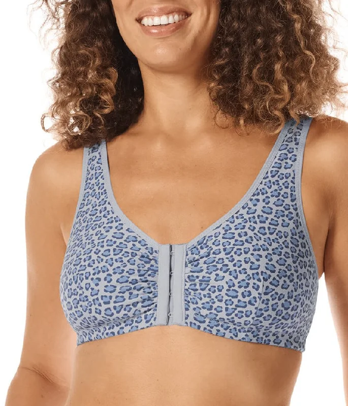 Non wired sports bras for runningAmoena Frances Non-wired Front Closure Bra - Leopard Non wired sports bras for runningAmoena Frances Non-wired Front Closure Bra - Leopard