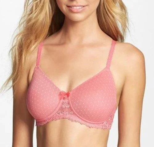 Breathable non wired bras made of cotton​Amoena Lara Lace Wire Free Bra
