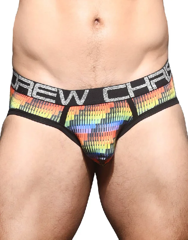 Front - closure bras for easy on and off Andrew Christian Disco Pride Brief with Almost Naked 91994 Front - closure bras for easy on and off Andrew Christian Disco Pride Brief with Almost Naked 91994