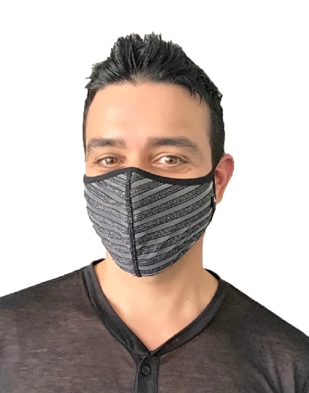 Bra with a moisture - wicking memory foam cup for sweaty conditions Andrew Christian Glitter Stripe Face Mask 8537 Bra with a moisture - wicking memory foam cup for sweaty conditions Andrew Christian Glitter Stripe Face Mask 8537