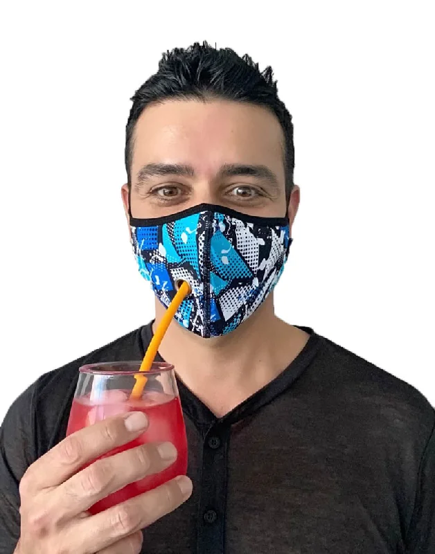 Bra with a smooth fabric for a sleek and comfortable feel Andrew Christian Happy Hour Shockwave Face Mask Bra with a smooth fabric for a sleek and comfortable feel Andrew Christian Happy Hour Shockwave Face Mask
