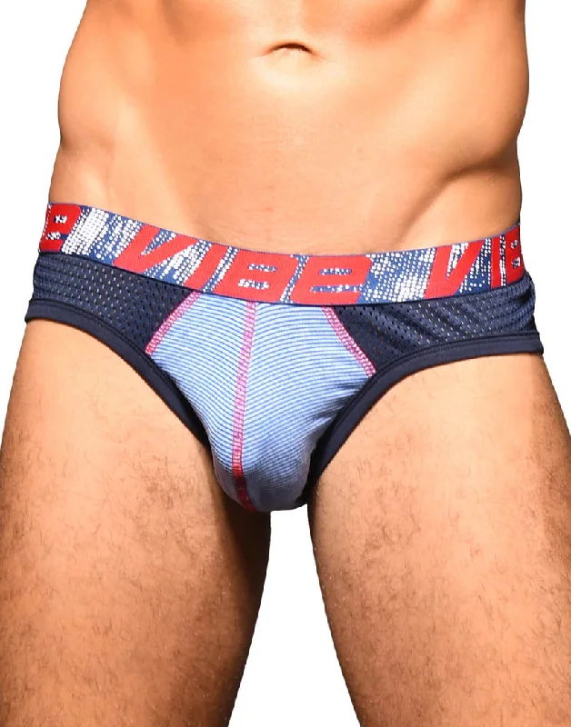 Bra with a built - in underwire for enhanced support Andrew Christian Vibe Stripe Sports Mesh Brief 91849 Bra with a built - in underwire for enhanced support Andrew Christian Vibe Stripe Sports Mesh Brief 91849