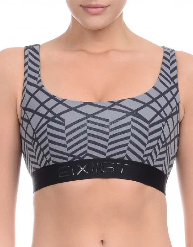 Bra with a racerback design for better mobility 2xist Women Athleisure Low Impact Micro Sport Bra WA0161 Bra with a racerback design for better mobility 2xist Women Athleisure Low Impact Micro Sport Bra WA0161