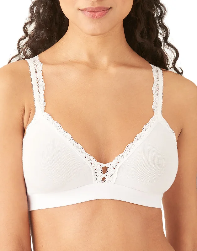 Bra with a matte finish for a more subdued appearance b.tempt'd by Wacoal Innocence Bralette 910214 Bra with a matte finish for a more subdued appearance b.tempt'd by Wacoal Innocence Bralette 910214