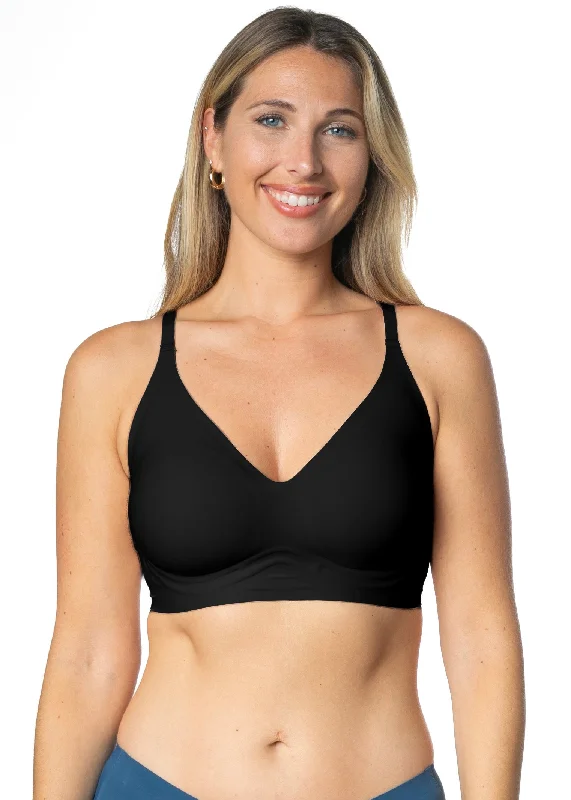 Lightly padded non wired bras for a seamless look​Back Closure Gel Bra