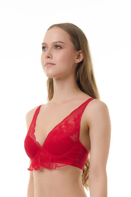 Bra with a half - cup design for a sexy and minimalist look​ BELLAGIO BRA-BB5109