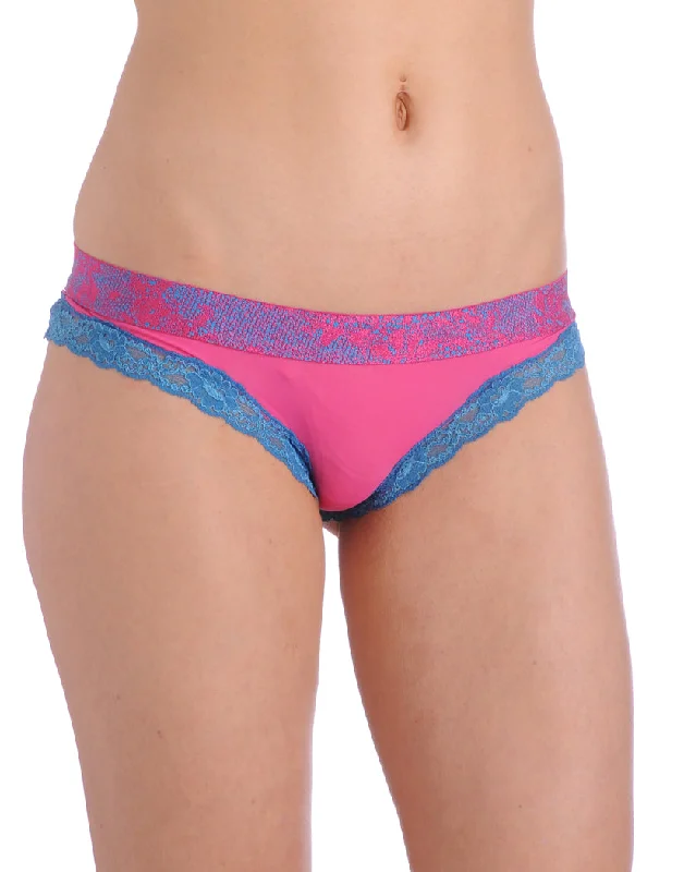 Nylon bras offering durability and stretch​ Diesel Bonita Microfiber with Lace Brief 00CP8ZIWZ