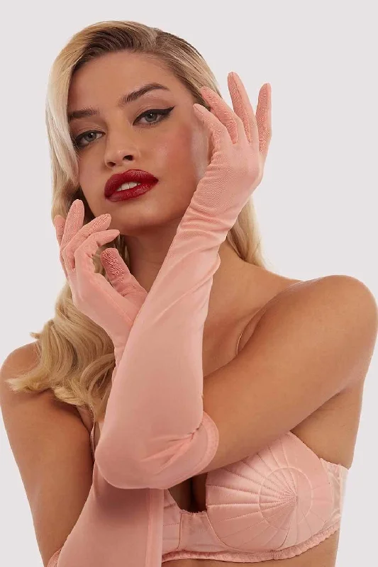 Bra with a gel - filled cup for extra comfort and support​ Peach Gloves