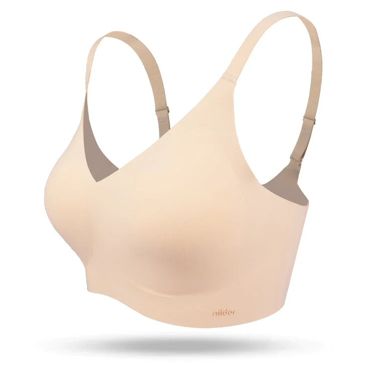 Non wired sports bras for yoga workouts​Breathable Wireless Bra