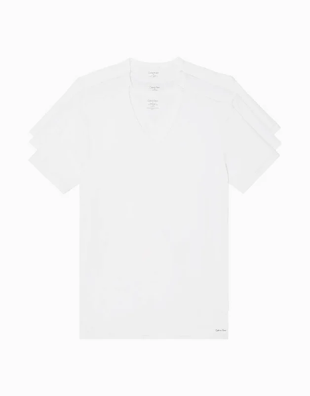 Bra with a satin finish for a luxurious look Calvin Klein Men 3 Pack Cotton Stretch Wicking V-neck NB2799 Bra with a satin finish for a luxurious look Calvin Klein Men 3 Pack Cotton Stretch Wicking V-neck NB2799