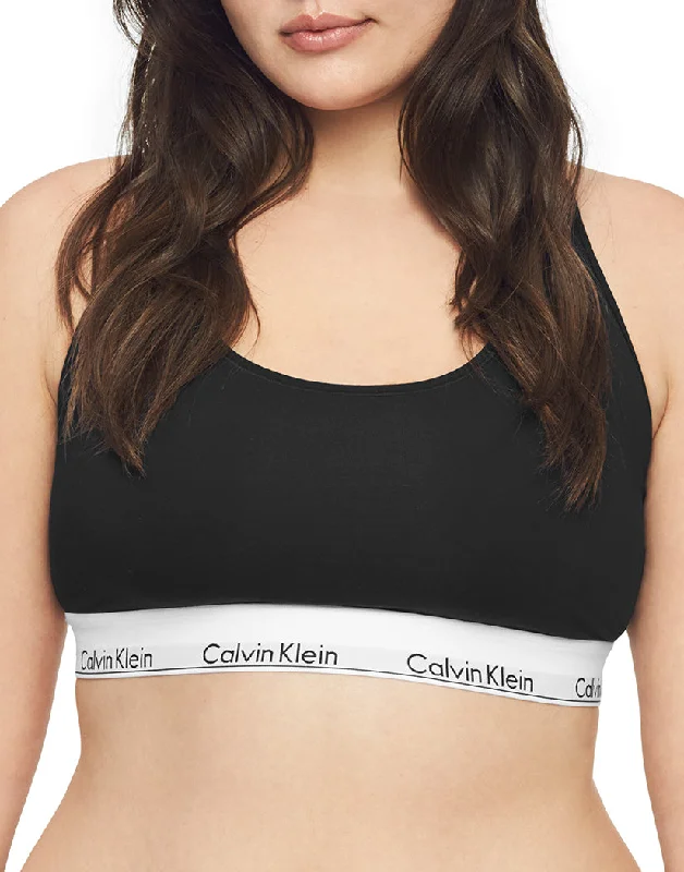 Bra with a seamless memory foam cup for a smooth silhouette Calvin Klein Women CK+ Modern Cotton Bralette QF5116 Bra with a seamless memory foam cup for a smooth silhouette Calvin Klein Women CK+ Modern Cotton Bralette QF5116