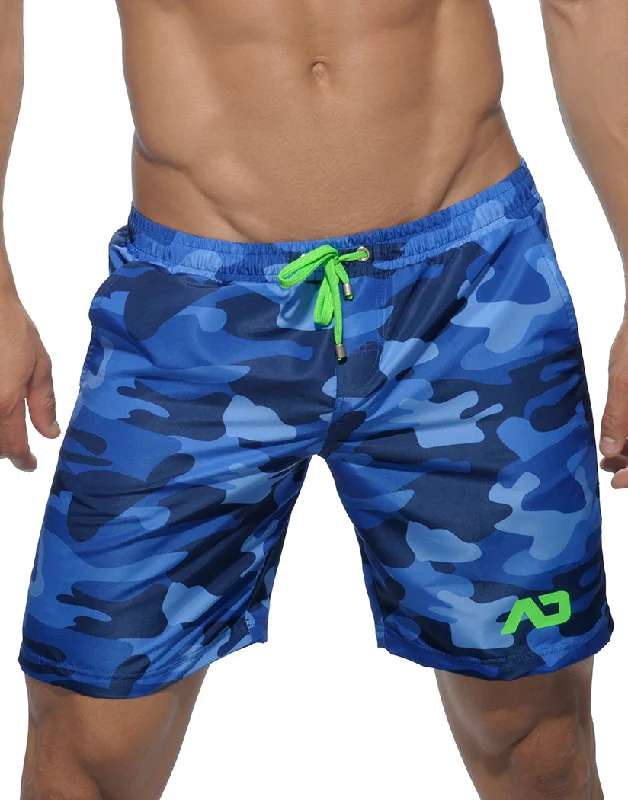 Bra with a padded cup for added comfort and shape Addicted Men's Camouflage Long Swim Short ADS095 Bra with a padded cup for added comfort and shape Addicted Men's Camouflage Long Swim Short ADS095