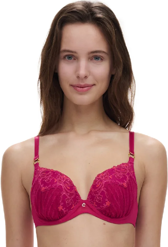 Bra with a low - cut cup for a more revealing style CHANTELLE BRA-C13YNR Cabaret Sauvage Push Up Bra Bra with a low - cut cup for a more revealing style CHANTELLE BRA-C13YNR Cabaret Sauvage Push Up Bra