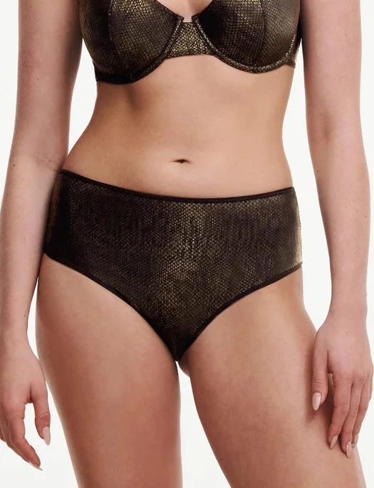 High - waisted shaper shorts for tummy control​Chantelle X GoldX Brief