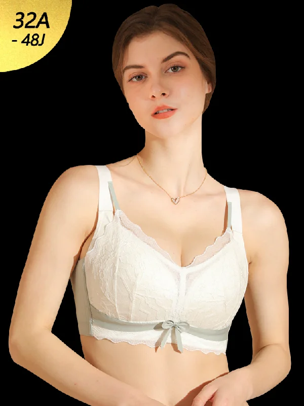 Bra with a single - strap design for a unique and modern style Comfort Latex Cups Minimizer Wireless Bra Bra with a single - strap design for a unique and modern style Comfort Latex Cups Minimizer Wireless Bra