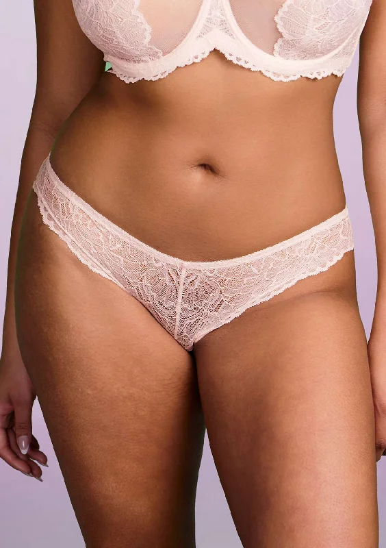 Bra with a silk - lined cup for a luxurious texture HSIA Blossom Lace Dusty Peach Bikini Underwear Bra with a silk - lined cup for a luxurious texture HSIA Blossom Lace Dusty Peach Bikini Underwear
