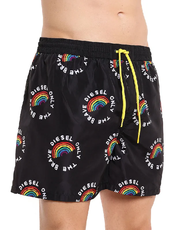 Bra with adjustable hooks for a customized fit Diesel Wave Pride Swim Short 00SKZJ0DAZU900 Bra with adjustable hooks for a customized fit Diesel Wave Pride Swim Short 00SKZJ0DAZU900