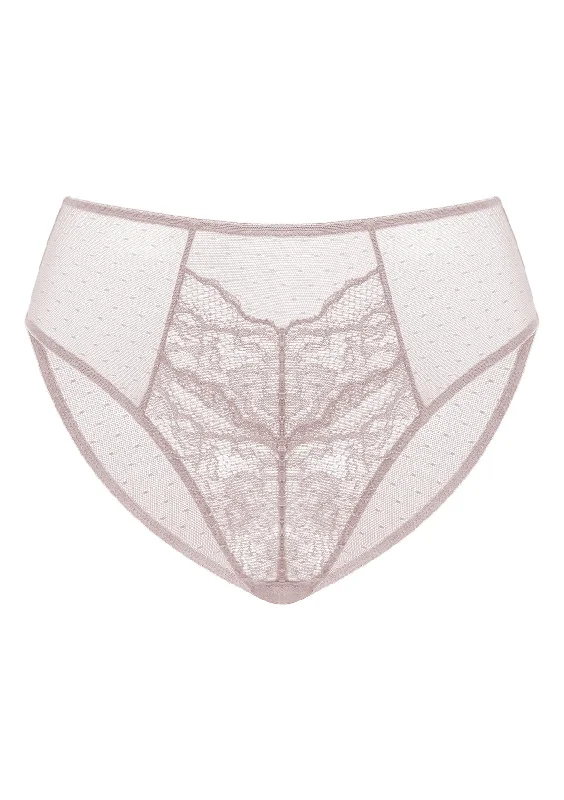 Bra with a satin finish for a luxurious look Enchante High-Rise Dark Pink Lace Brief Underwear Bra with a satin finish for a luxurious look Enchante High-Rise Dark Pink Lace Brief Underwear