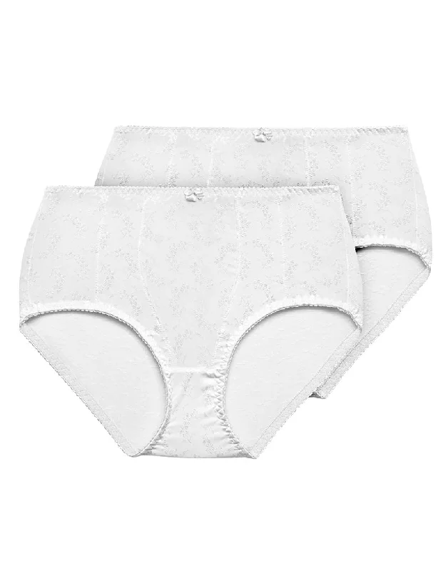 Long - line bras for added support and a slimming effect Exquisite Form 2 Pack Medium Control Shaping Briefs 51070557A Long - line bras for added support and a slimming effect Exquisite Form 2 Pack Medium Control Shaping Briefs 51070557A