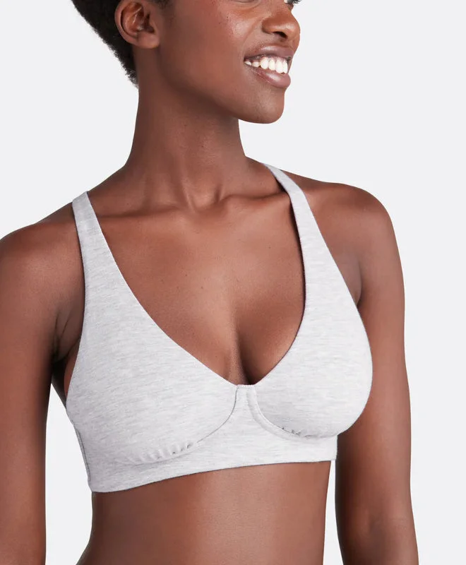 Non wired sports bras with high impact support​FeelFree Longline Bralette