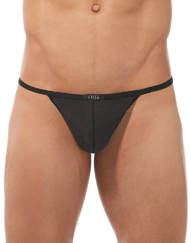Bra with a mesh panel for added breathability​ Gregg Homme Torridz G-String 87414