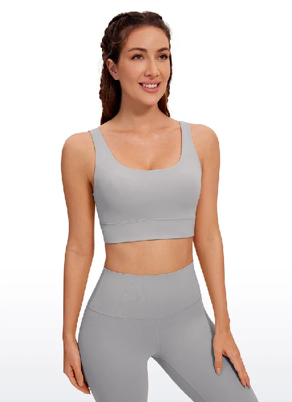 Bra with a lace - lined cup for a feminine and elegant look Butterluxe Sport Bra U Back Bra with a lace - lined cup for a feminine and elegant look Butterluxe Sport Bra U Back