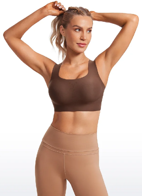 Bra with a plus - size adjustable strap for added comfort Flex Sculpt Racerback Sports Bra U Neck Bra with a plus - size adjustable strap for added comfort Flex Sculpt Racerback Sports Bra U Neck