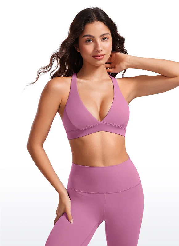 Underwire bras for enhanced support and shaping Butterluxe Deep V Neck Thin Strap Criss Cross Bra Underwire bras for enhanced support and shaping Butterluxe Deep V Neck Thin Strap Criss Cross Bra