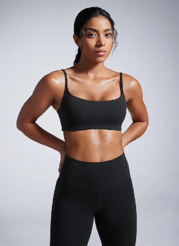 Bra with a plus - size adjustable strap for added comfort Butterbreeze Scoop Neck Spaghetti Strap Bras Bra with a plus - size adjustable strap for added comfort Butterbreeze Scoop Neck Spaghetti Strap Bras