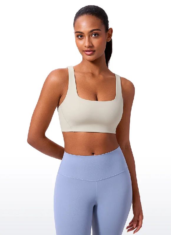 Bra with a hypoallergenic lining for sensitive skin Butterlift Double Lined Square Neck Sports Bras Bra with a hypoallergenic lining for sensitive skin Butterlift Double Lined Square Neck Sports Bras