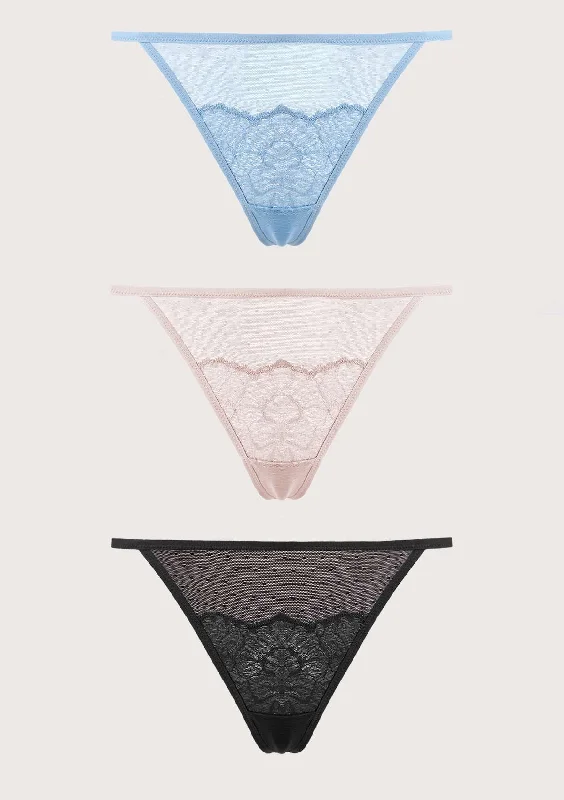 Strapless bras for wearing with strapless tops and dresses HSIA Blossom Lace String Thongs 3 Pack Strapless bras for wearing with strapless tops and dresses HSIA Blossom Lace String Thongs 3 Pack