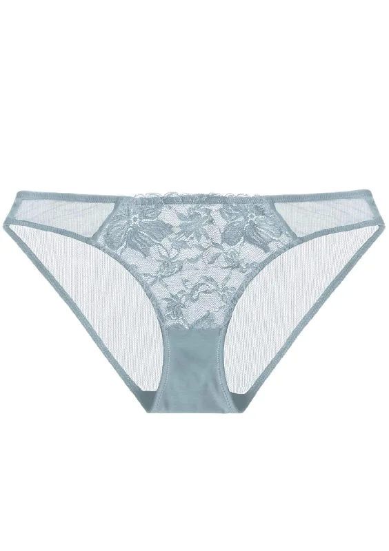 Bra with a plus - size adjustable strap for added comfort HSIA Breathable Sexy Lace Pewter Blue Bikini Underwear Bra with a plus - size adjustable strap for added comfort HSIA Breathable Sexy Lace Pewter Blue Bikini Underwear