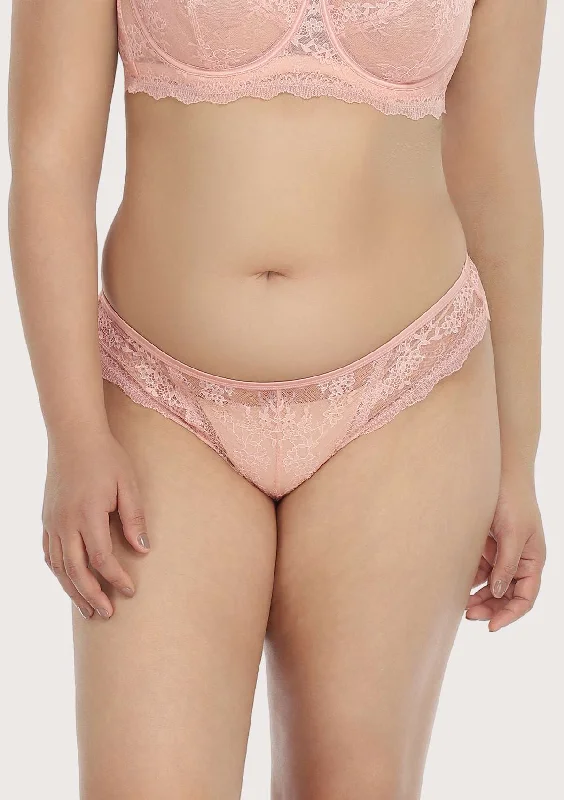 Bra with a smooth fabric for a sleek and comfortable feel HSIA Floral Bridal Lace Back Pink Bikini Underwear Bra with a smooth fabric for a sleek and comfortable feel HSIA Floral Bridal Lace Back Pink Bikini Underwear