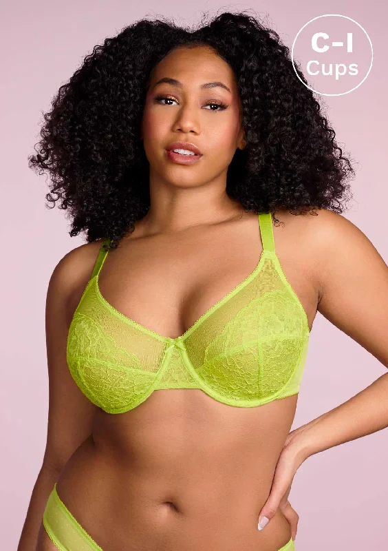 Balconette bras with a stylish and flattering design Enchante Unlined Lace Underwire Bra Balconette bras with a stylish and flattering design Enchante Unlined Lace Underwire Bra