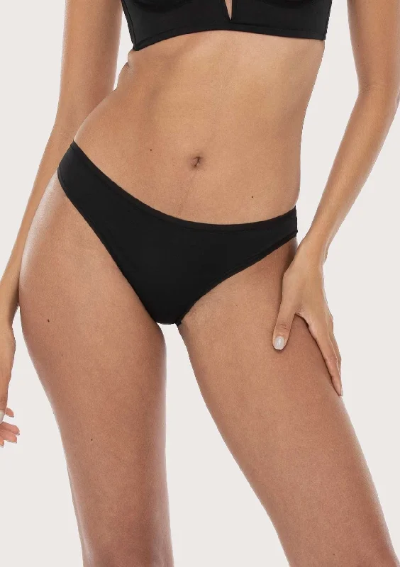 Bra with a contoured cup for a natural - looking shape​ HSIA Smooth Cotton Low-Rise Bikini