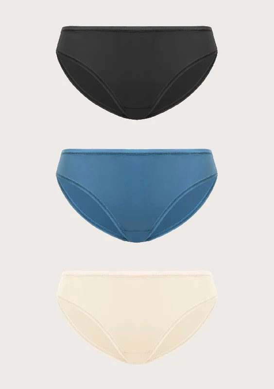 Bra with moisture - wicking lining for sweaty situations HSIA Smooth Comfort Hipster Underwear 3 Pack Bra with moisture - wicking lining for sweaty situations HSIA Smooth Comfort Hipster Underwear 3 Pack