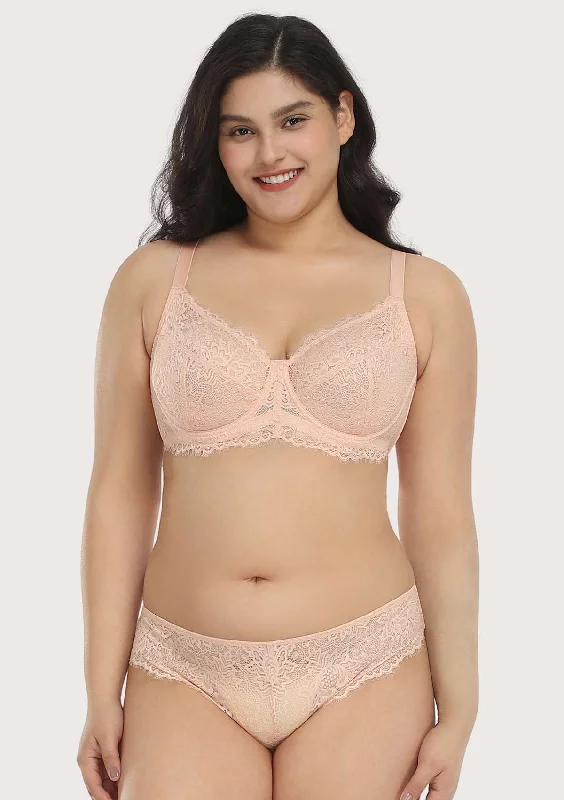 Cotton bras known for breathability and softness HSIA Sunflower Underwire Pink Lace Bra Set Cotton bras known for breathability and softness HSIA Sunflower Underwire Pink Lace Bra Set