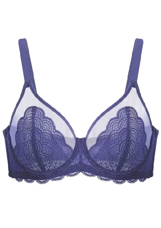 Scallop LACE-Purple