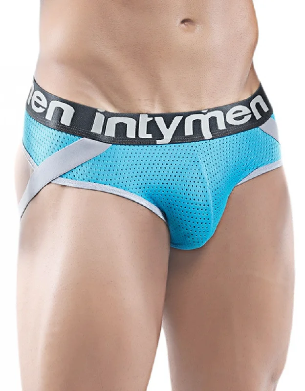 Bra with a memory foam cup for a customized fit Intymen Game Jock Strap Turquoise INE004 Bra with a memory foam cup for a customized fit Intymen Game Jock Strap Turquoise INE004