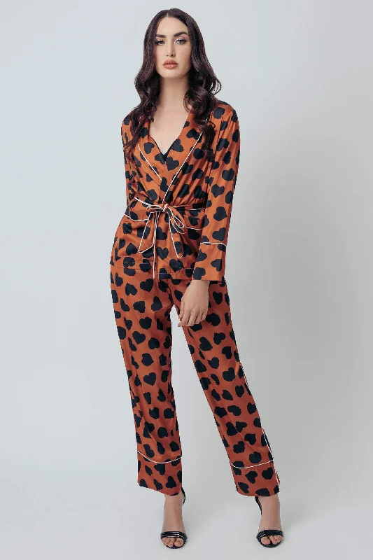 Underwire bras for enhanced support and shaping Kilo Brava Satin Wrap Heart Pyjama Set Underwire bras for enhanced support and shaping Kilo Brava Satin Wrap Heart Pyjama Set